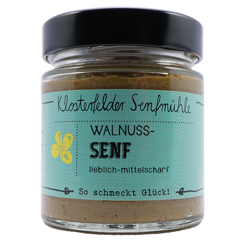 Walnusssenf – Klosterfelder Senfmühle